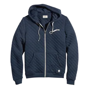Corbet Quilted Full Zip Hoodie