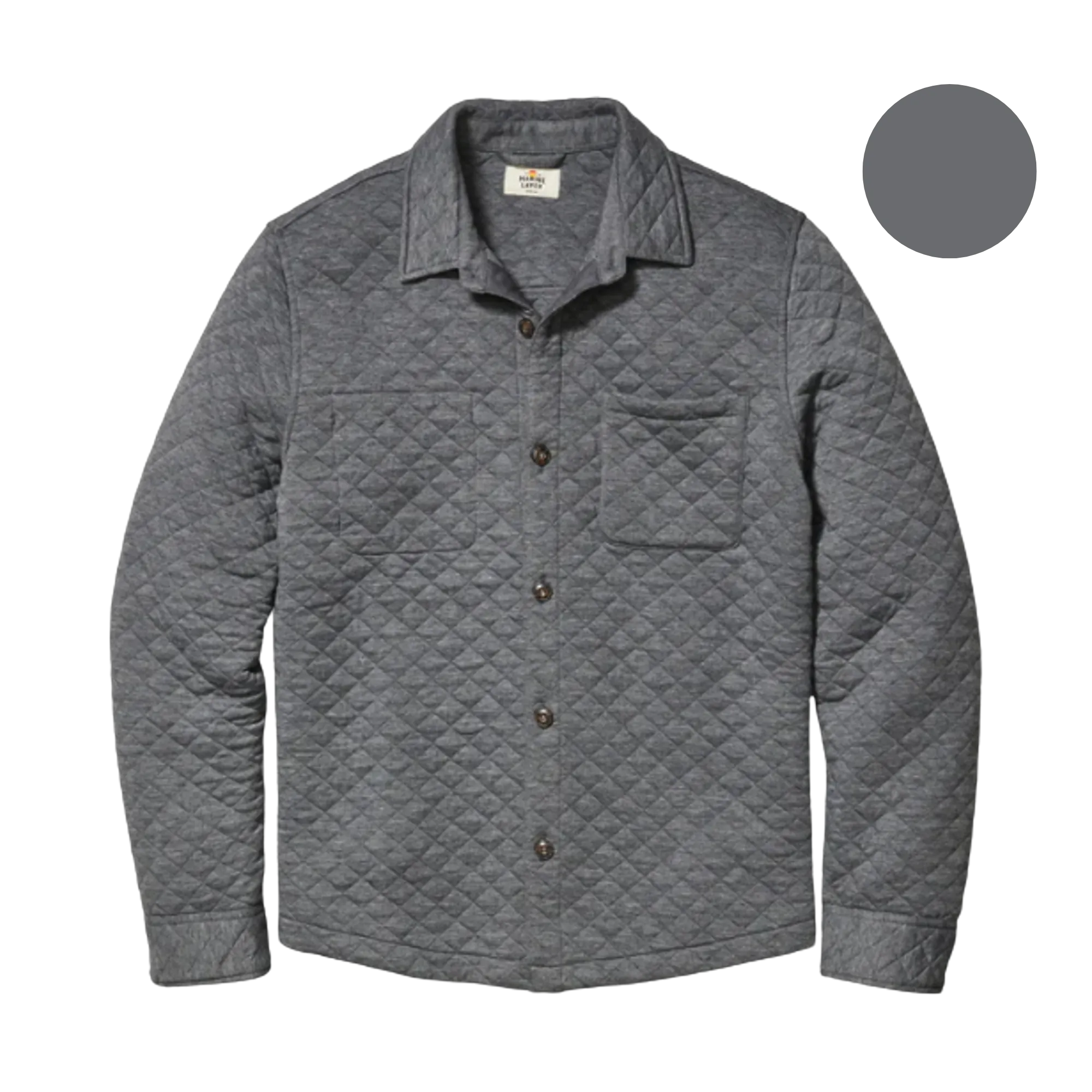 Corbet Quilted Overshirt