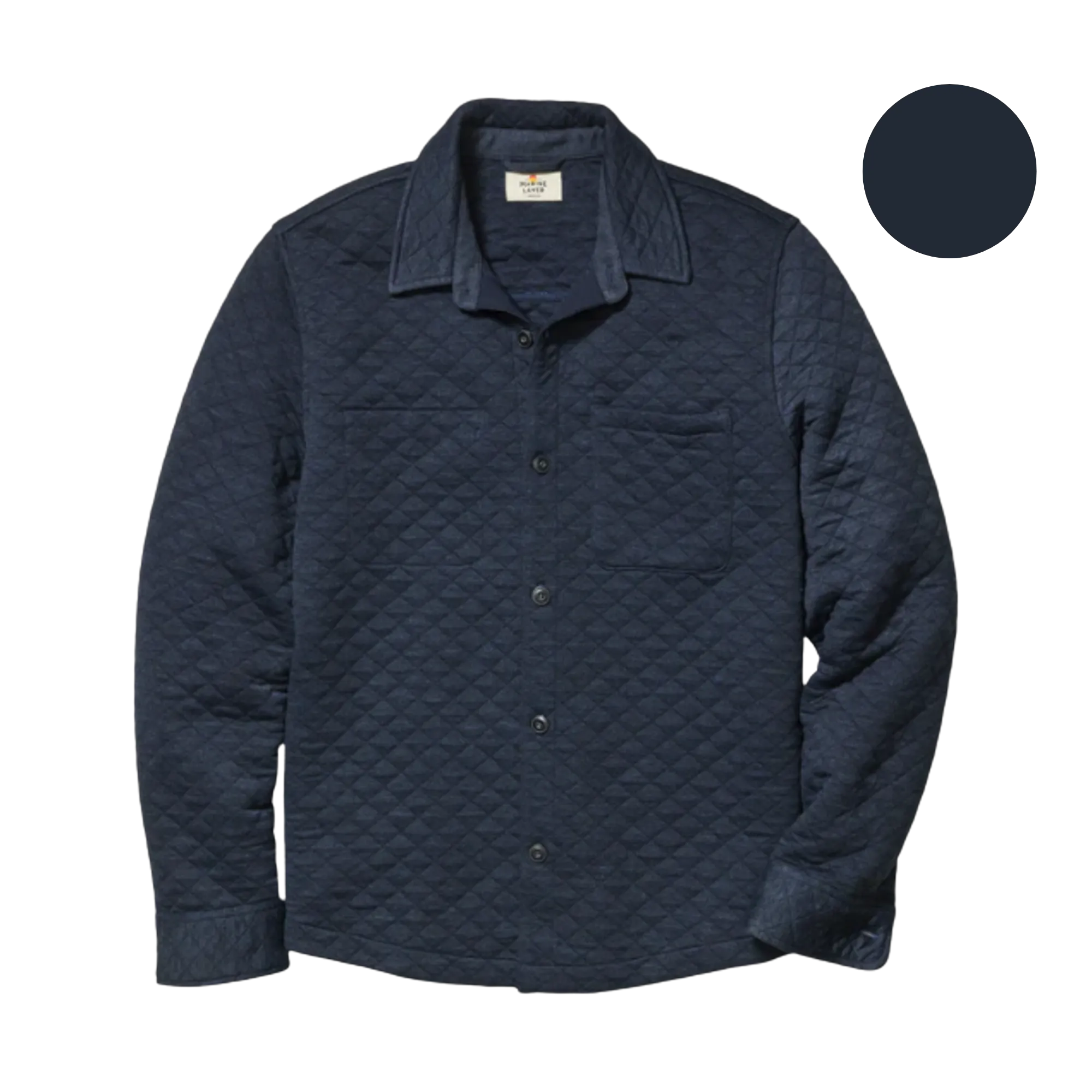 Corbet Quilted Overshirt