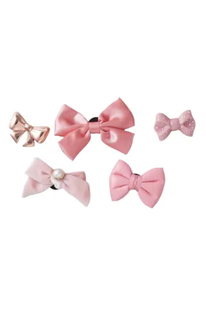 CROCS CHARMING BOW JIBBITZ CHARMS 5PK - MULTI