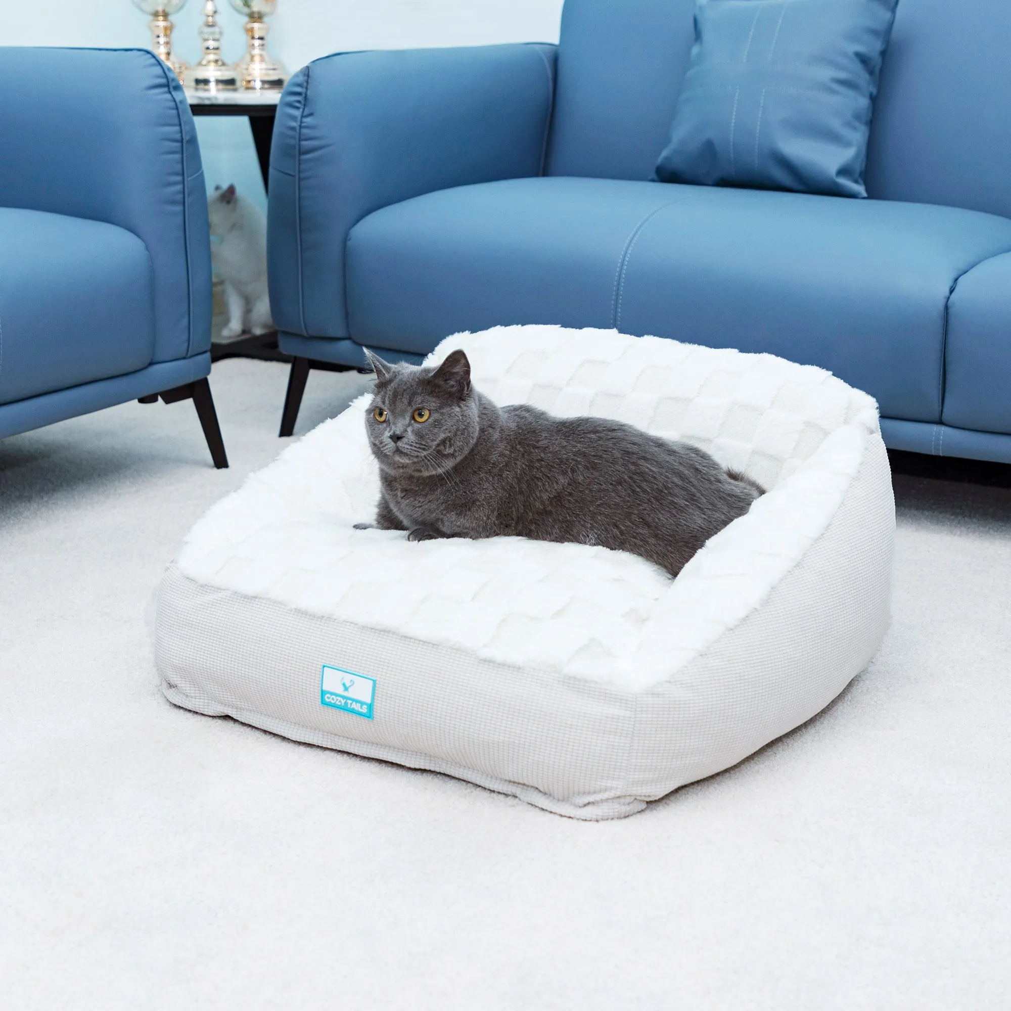 CT018  Premium Soft Memory Foam Dog Bed Sofa