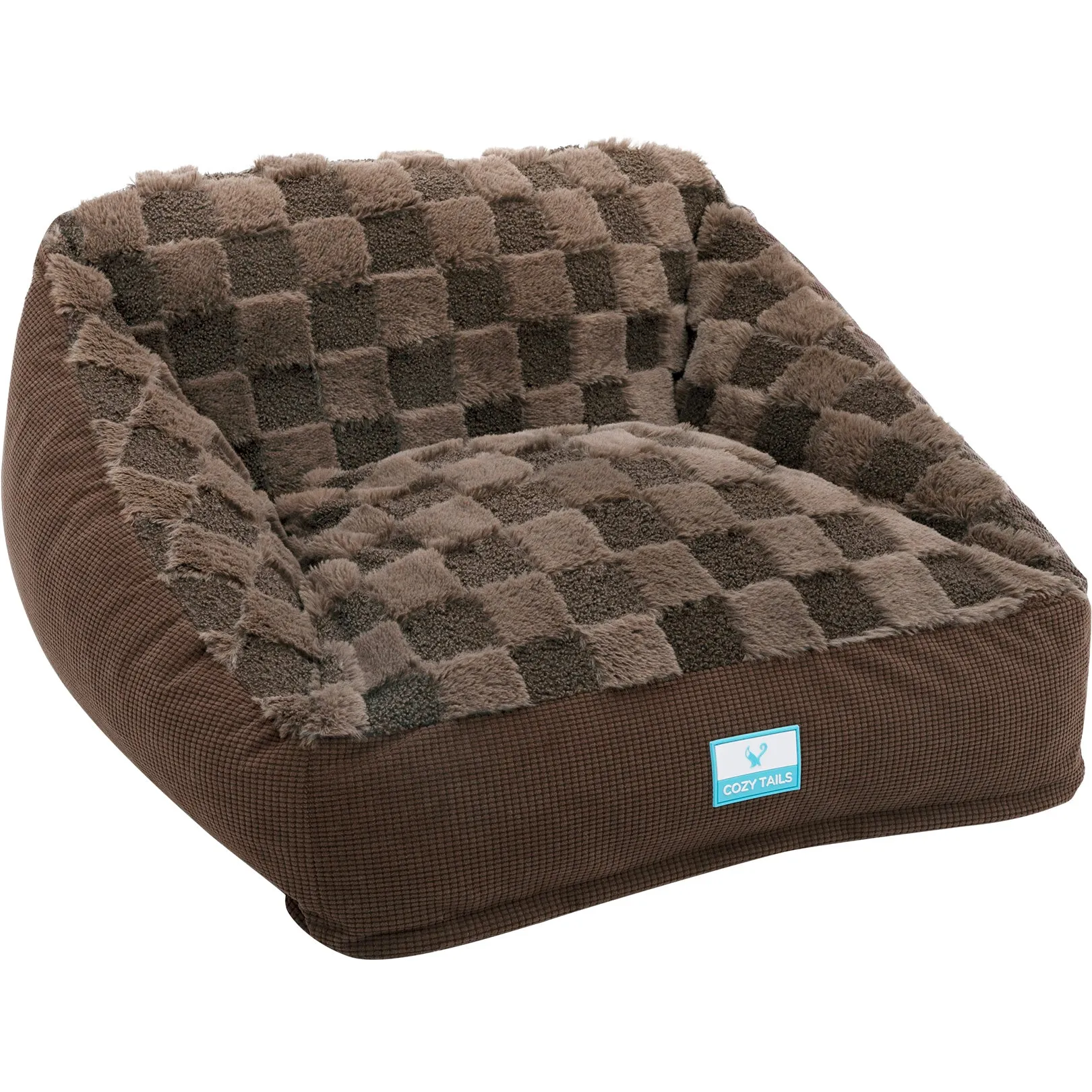 CT018  Premium Soft Memory Foam Dog Bed Sofa