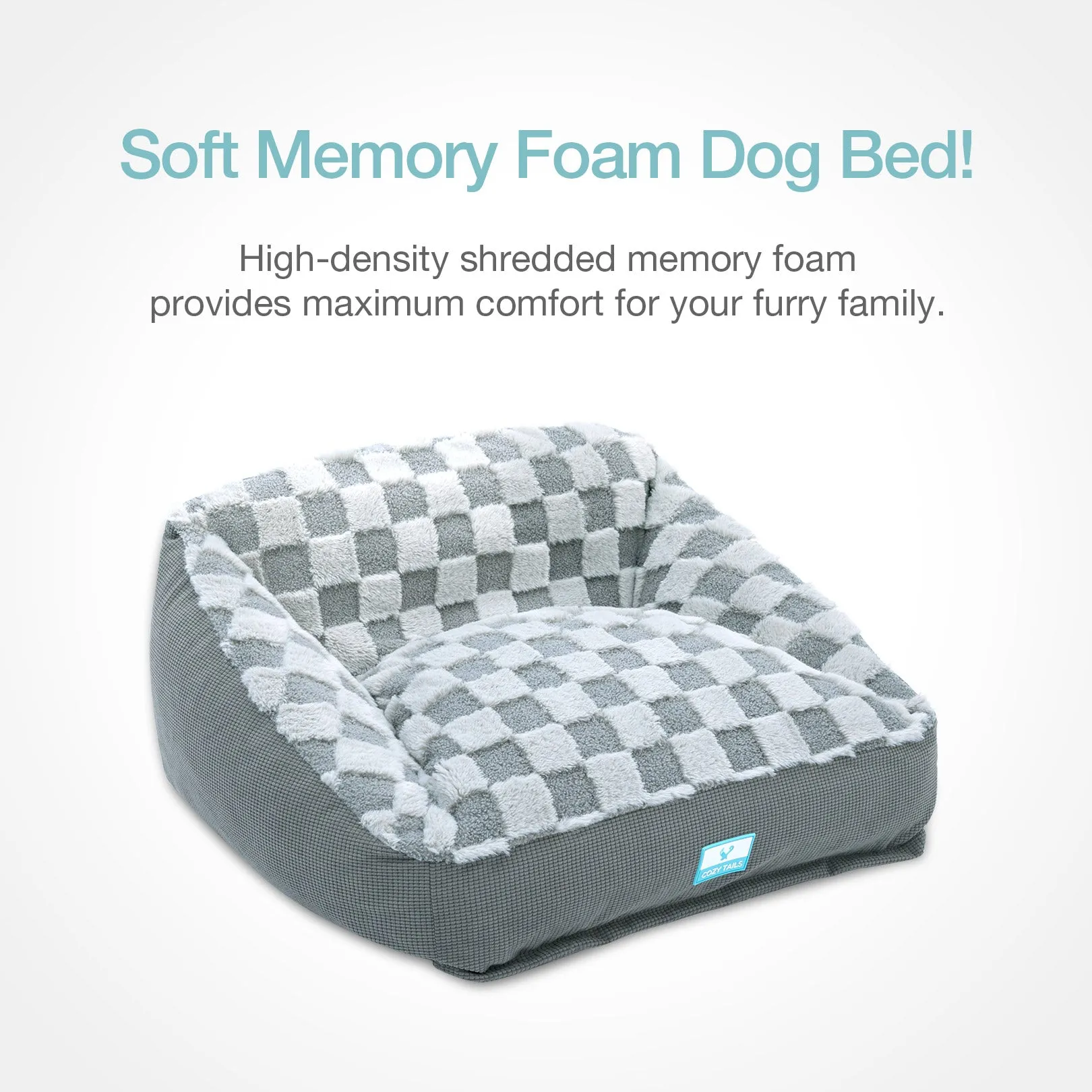 CT018  Premium Soft Memory Foam Dog Bed Sofa