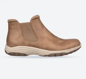 Damen-Chelsea-Stiefel Skechers 158388 Reggae Fest 2.0 NY aus Mikroleder in weiter Passform