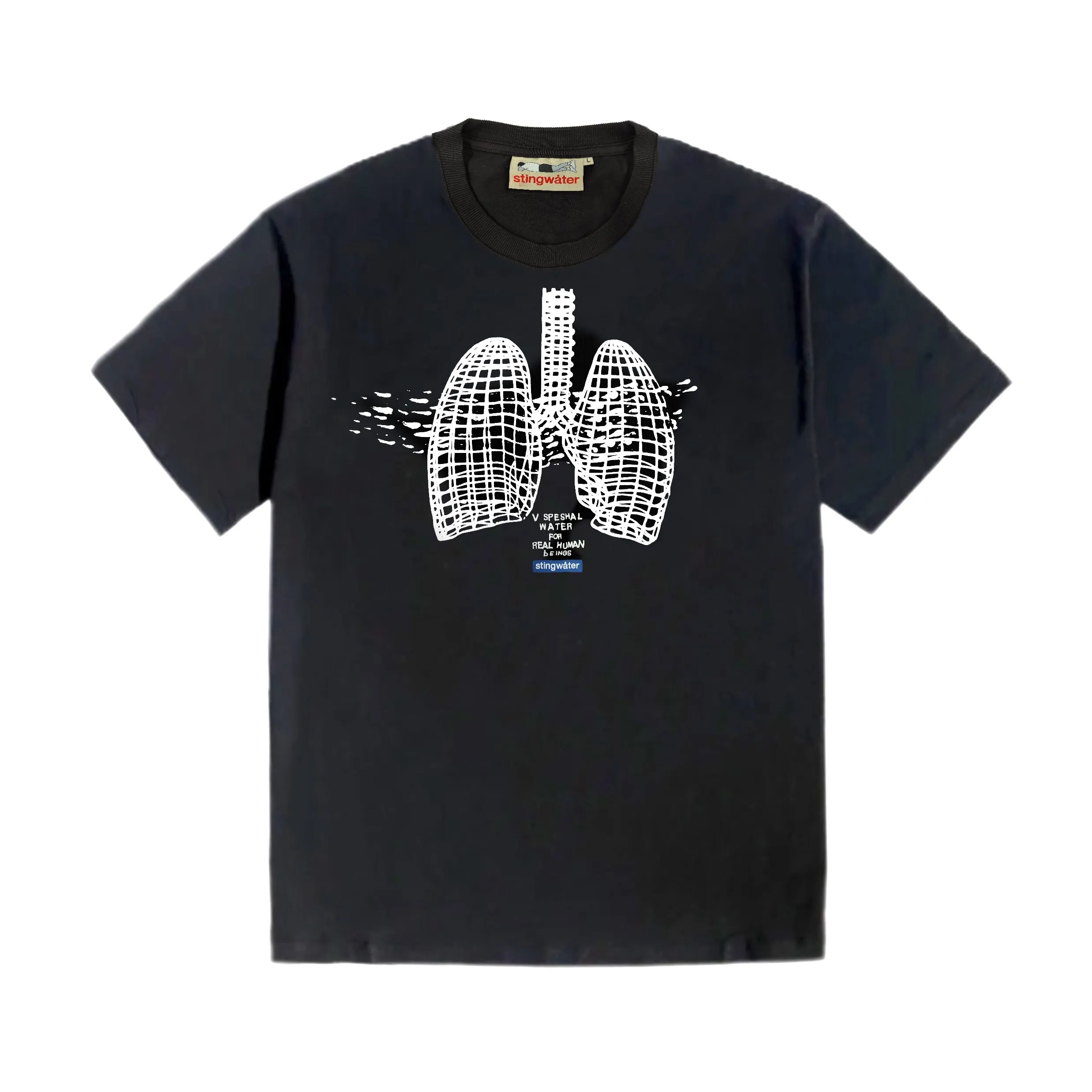 Deep Breath T-Shirt Black