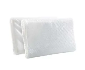 DEL 2 X Memory Foam Pillow Kid Pillows Contour Low Profile Contour Small Cushion