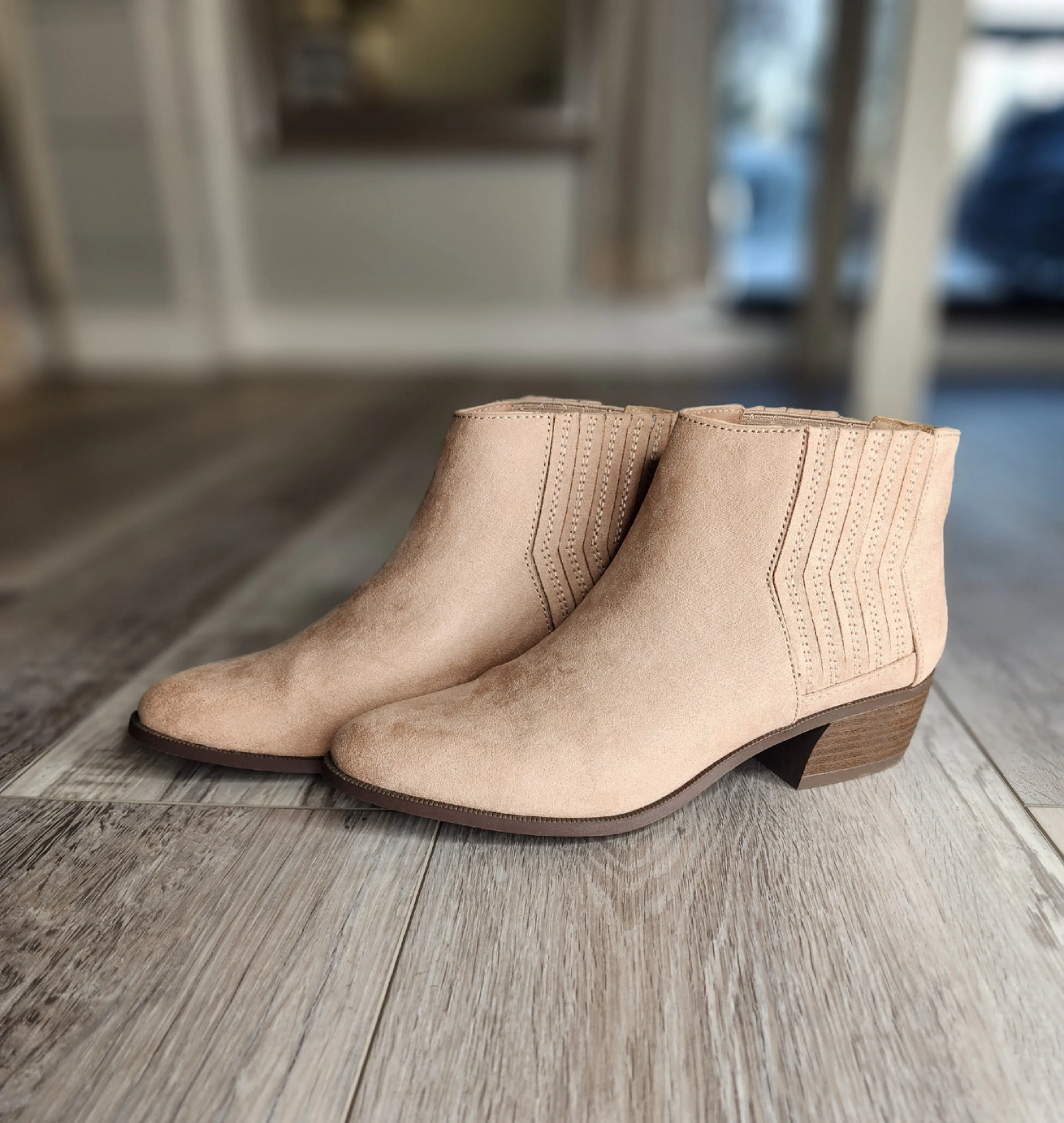 Desert Taupe Booties