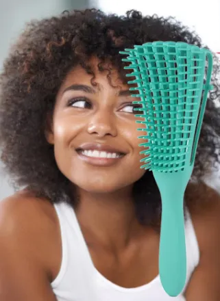 Detangler Brush for Curly Hair