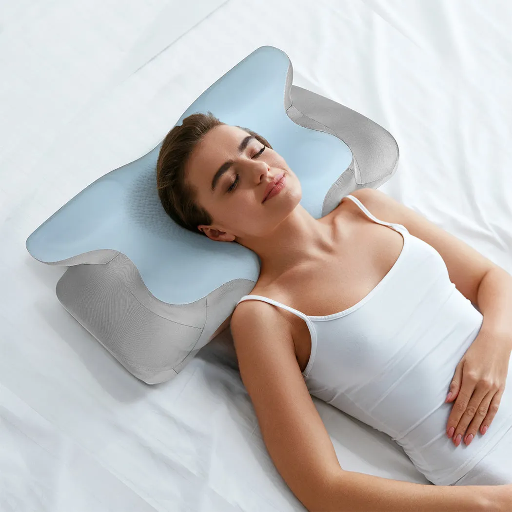Dreamz Contour Memory Foam Pillow for Pain Relief