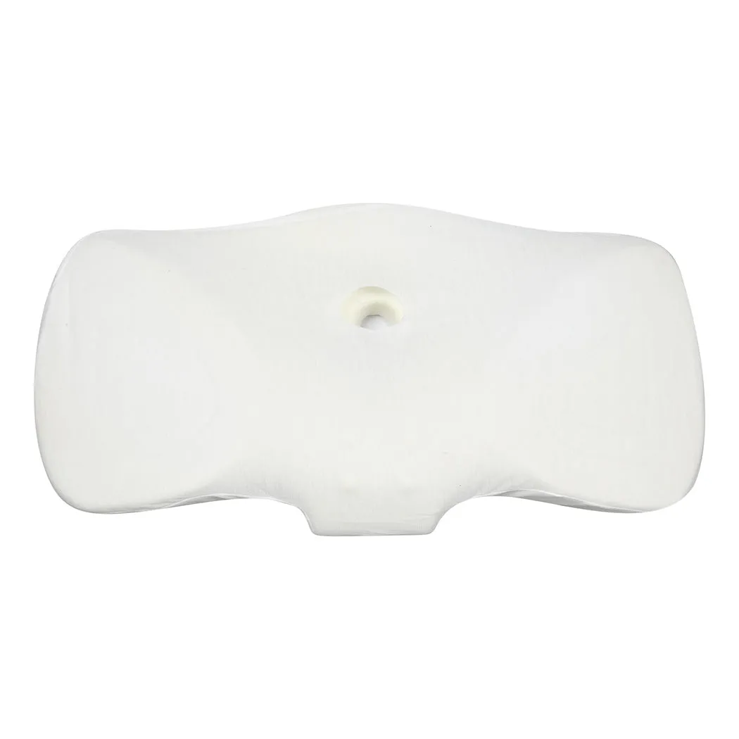 Dreamz Memory Foam Pillow Pillowcase Supprt Blue Rebound