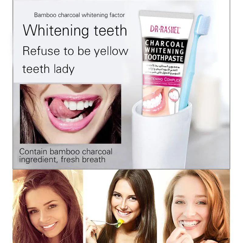 Dr.Rashel Charcoal Whitening Toothpaste