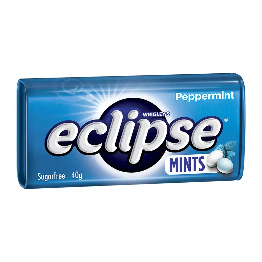 Eclipse Peppermint Sugarfree Mints - 40g