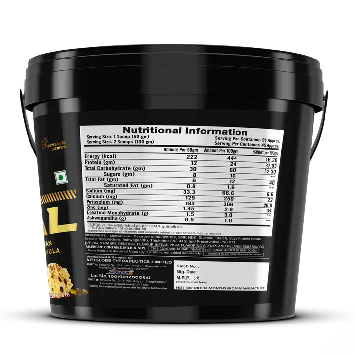 Eligator Real Mass - Advance Lean Mass Formula