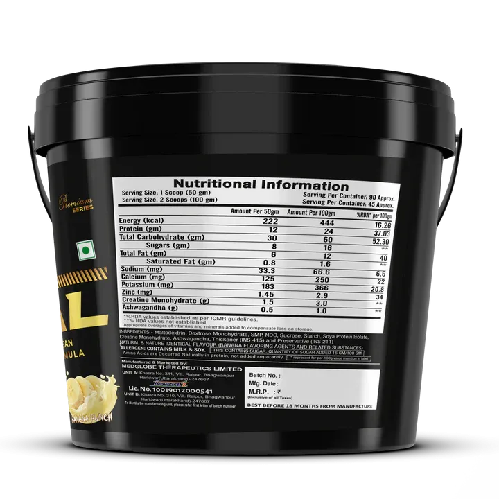 Eligator Real Mass - Advance Lean Mass Formula