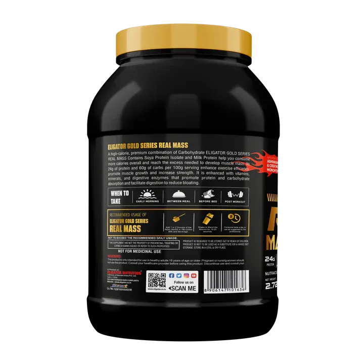 Eligator Real Mass - Advance Lean Mass Formula