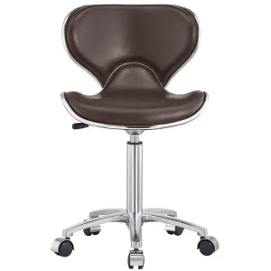 Esperto Stool - BROWN / 16.5" - 23.75" Adjustable Seat Height by DIR Salon Furniture