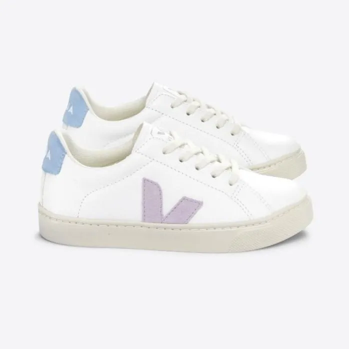 ESPLAR LACES CHROMEFREE LEATHER EXTRA WHITE PARME STEEL