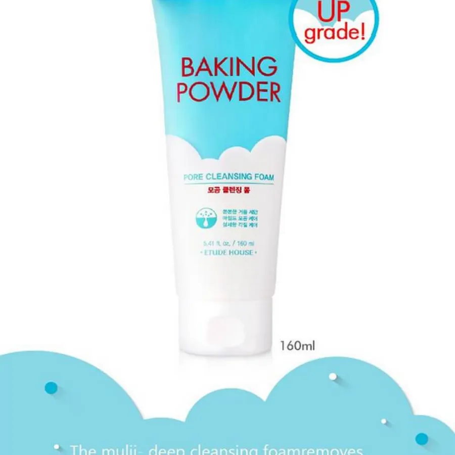 ETUDE HOUSE Baking Powder Pore Cleansing Foam, 160ml/ 5.41 fl.oz