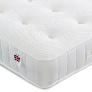 Everest Kensington Open Coil Memory Mattress Medium Firm Zip and Link