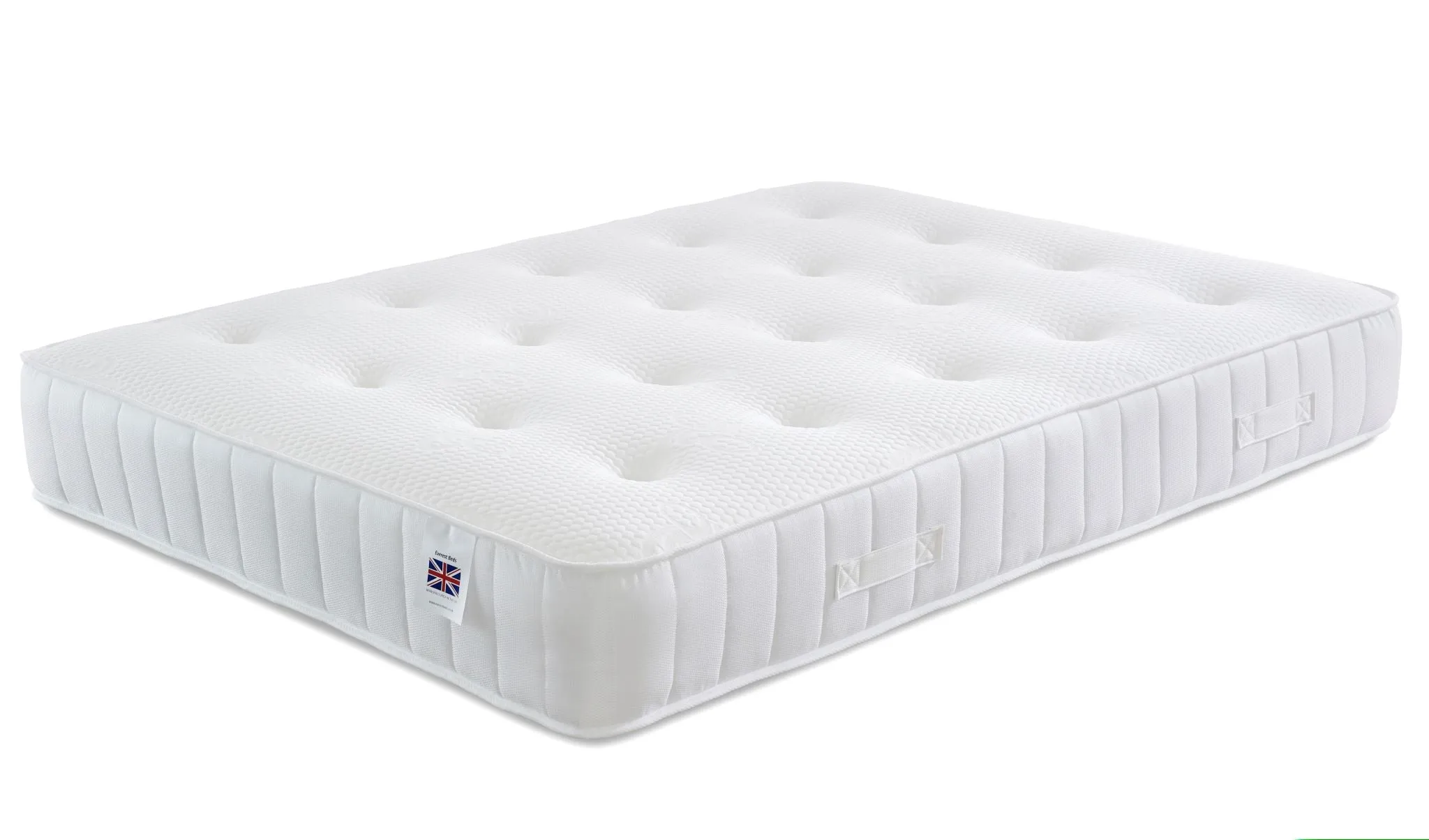 Everest Kensington Open Coil Memory Mattress Medium Firm Zip and Link