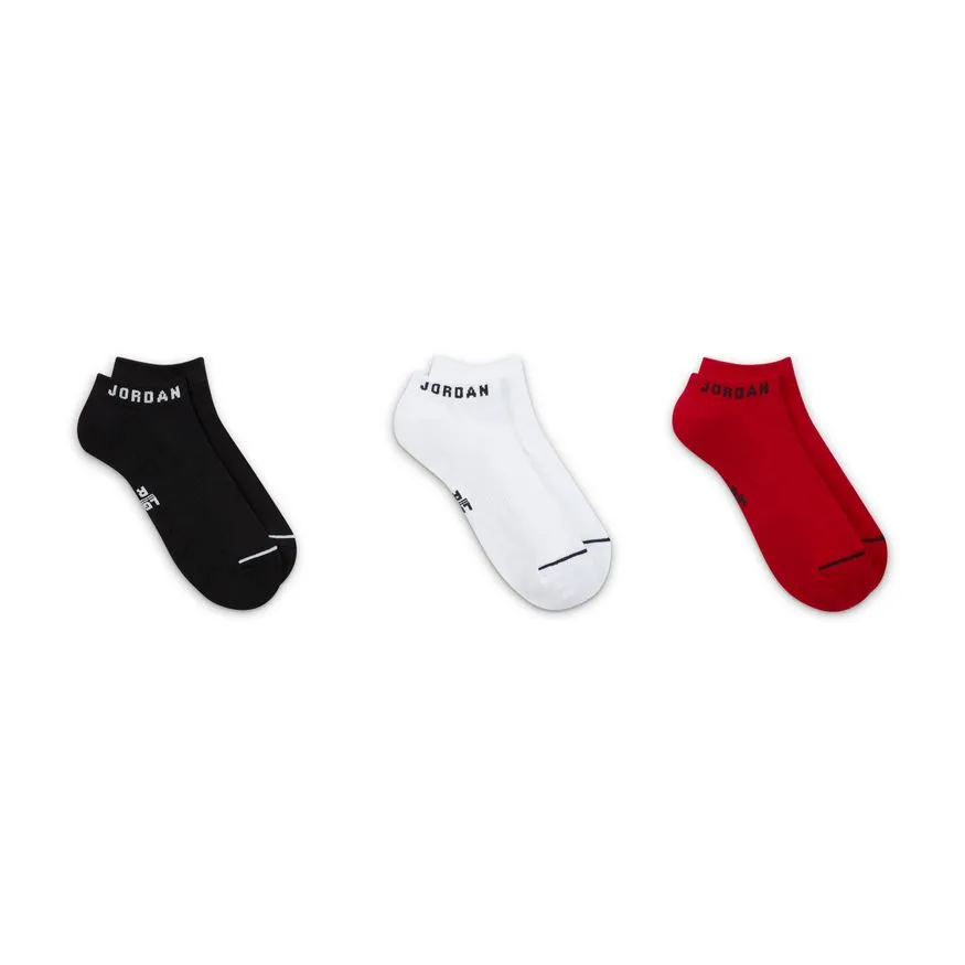 EVERYDAY NO SHOW SOCKS 3 PACK  "MULTI"