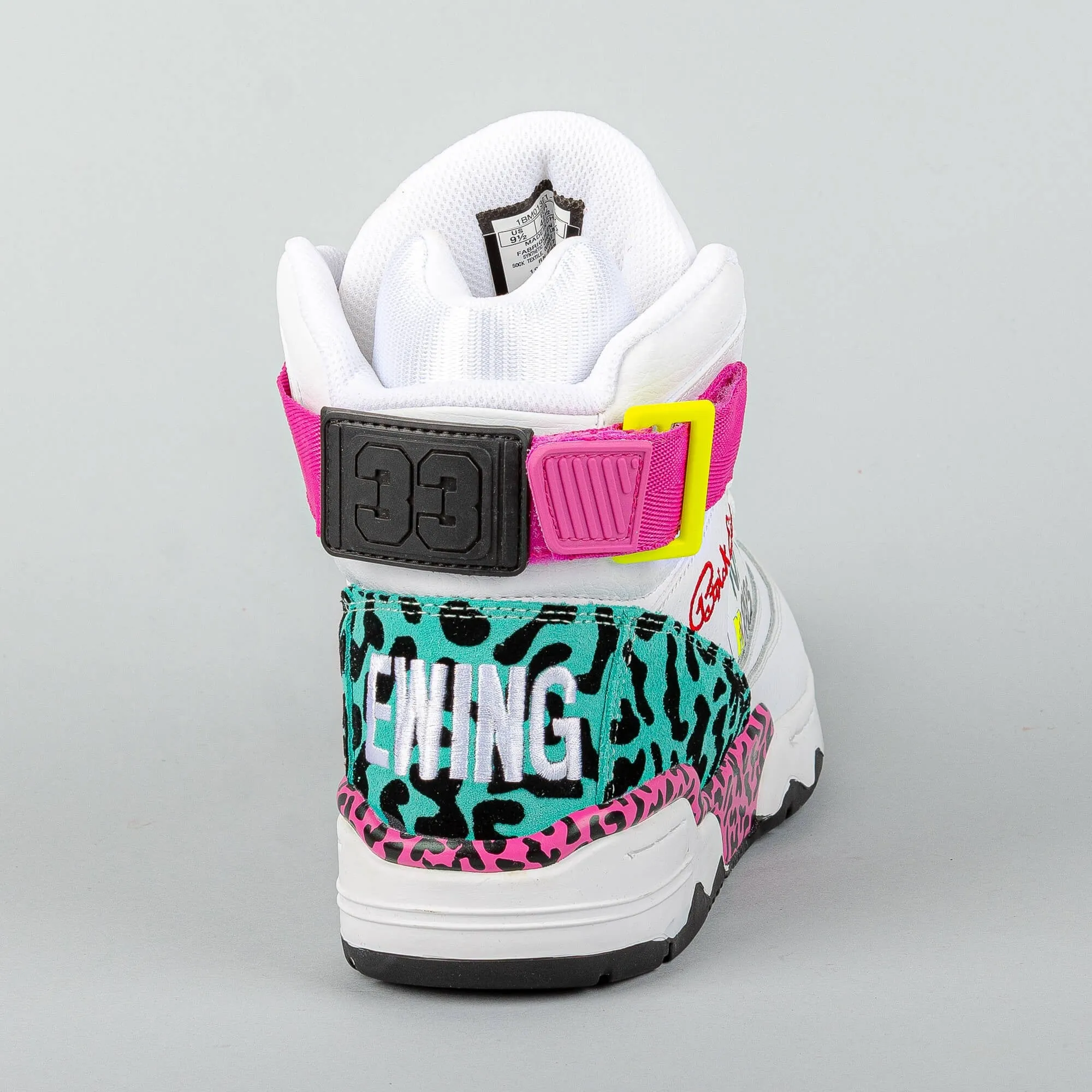 EWING 33 HI x YO! MTV RAPS - WHITE/PINK