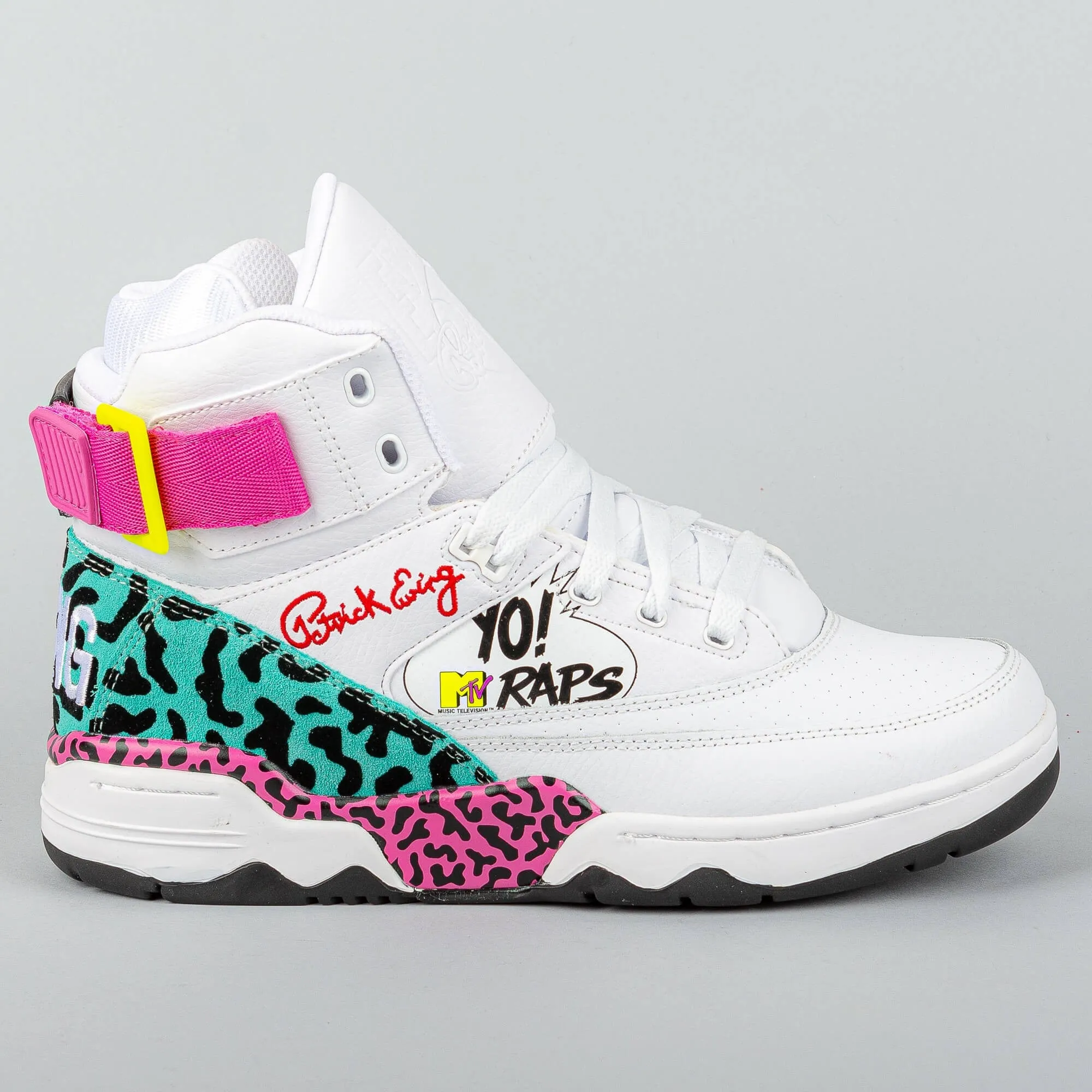 EWING 33 HI x YO! MTV RAPS - WHITE/PINK