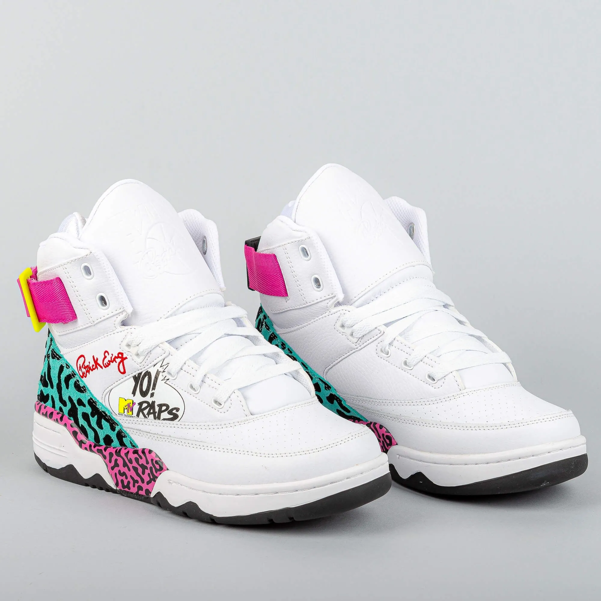 EWING 33 HI x YO! MTV RAPS - WHITE/PINK