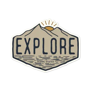 Explore Sticker