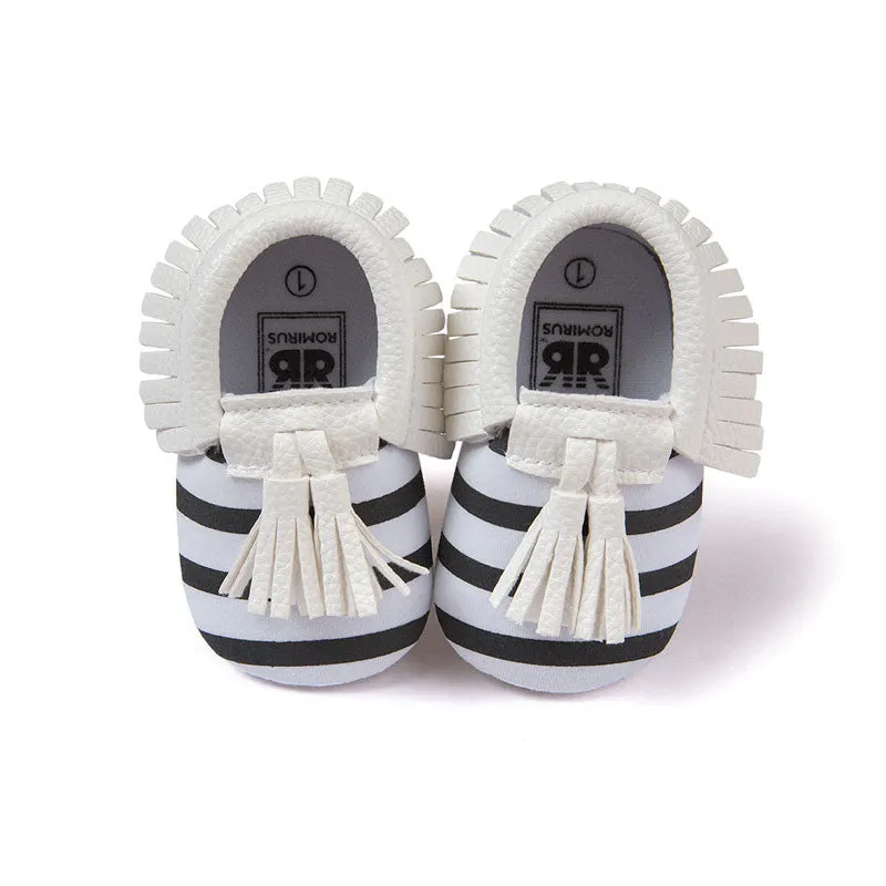 Fashion Suede PU Leather Infant Toddler born Baby Children First Walkers Crib Moccasins Soft Moccs Shoes Footwear