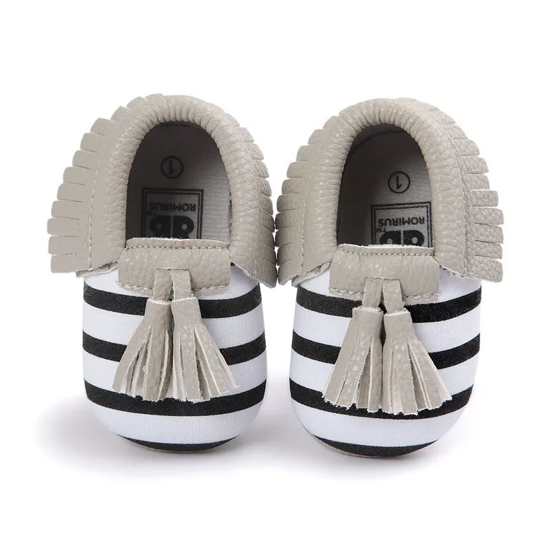 Fashion Suede PU Leather Infant Toddler born Baby Children First Walkers Crib Moccasins Soft Moccs Shoes Footwear