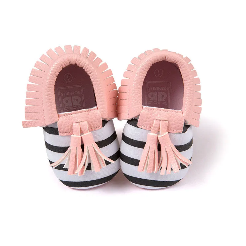 Fashion Suede PU Leather Infant Toddler born Baby Children First Walkers Crib Moccasins Soft Moccs Shoes Footwear