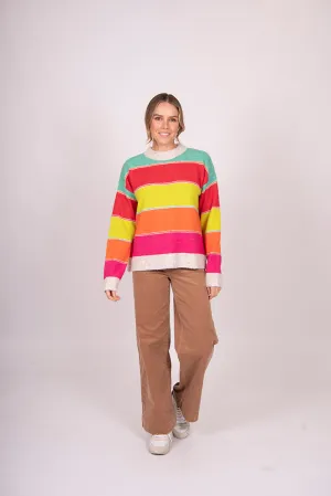 Fields Multi Stripe Pullover