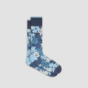 Floral Mid-Calf Socks