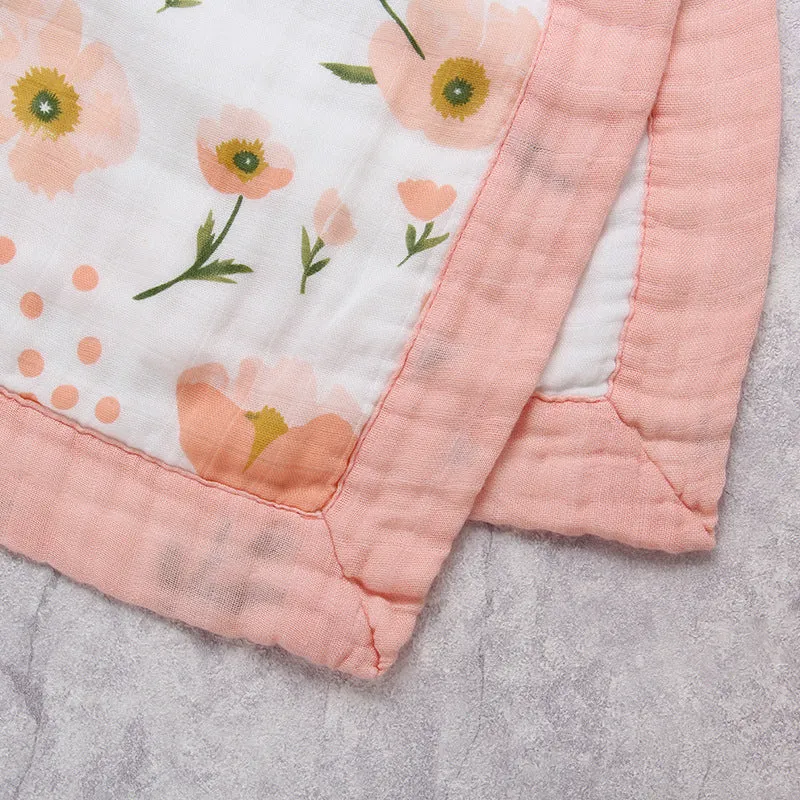 Four Layer Poppy Bamboo Blanket