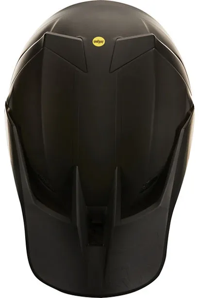 Fox V3 Matte Carbon Black Helmet