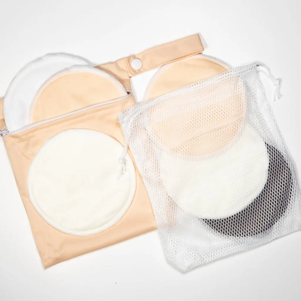 FRAUPOW Multi-Colour Nursing Pads - Pack of 8