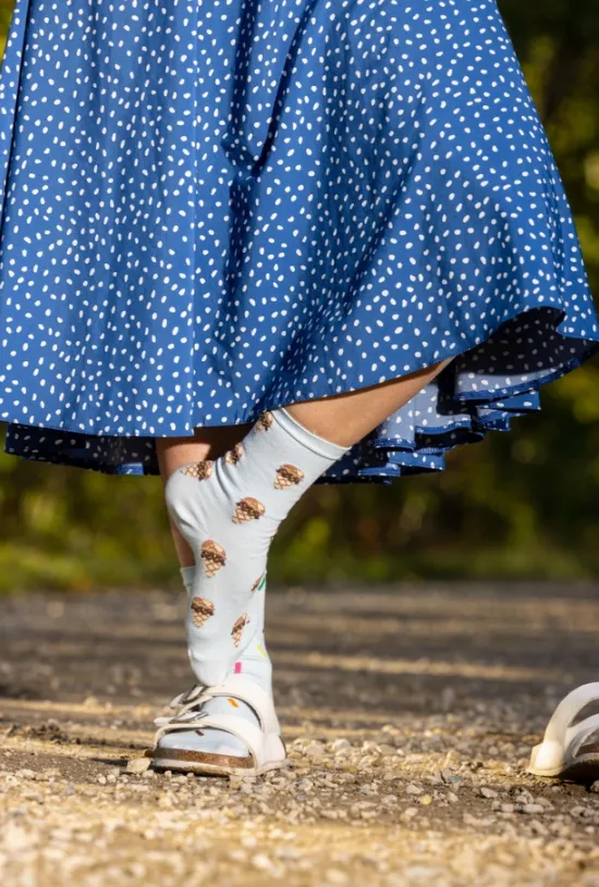 Friday Socks - Women's Mismatched Socks | Ice Cream & Sprinkles