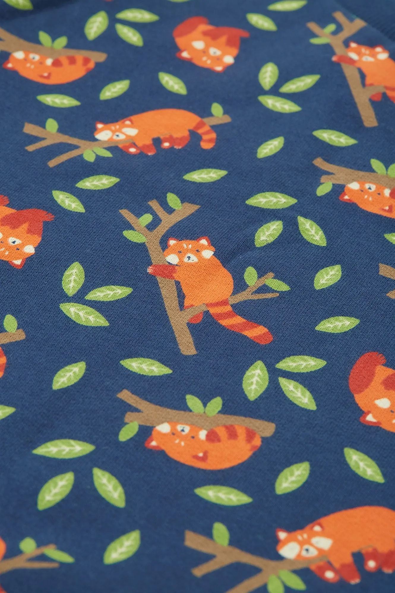 Frugi Easy On Sweatshirt Red Panda Pals