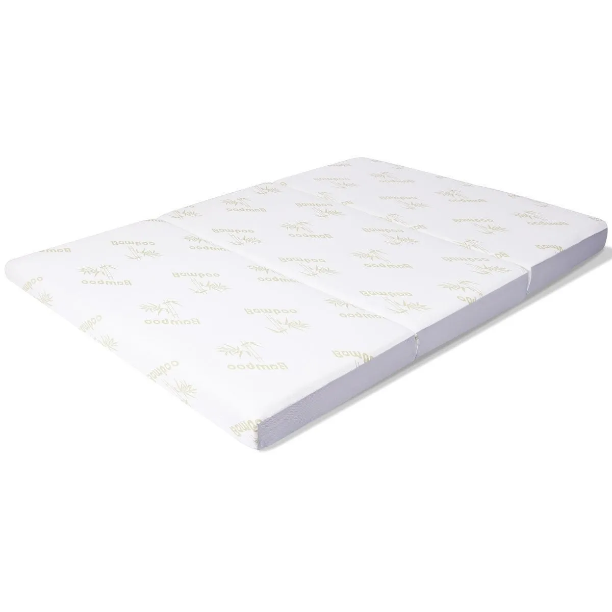 Full size 6-inch Folding Memory Foam Mattress with Washable Cover