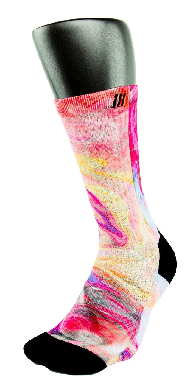 Galaxy Swirls CES Custom Socks