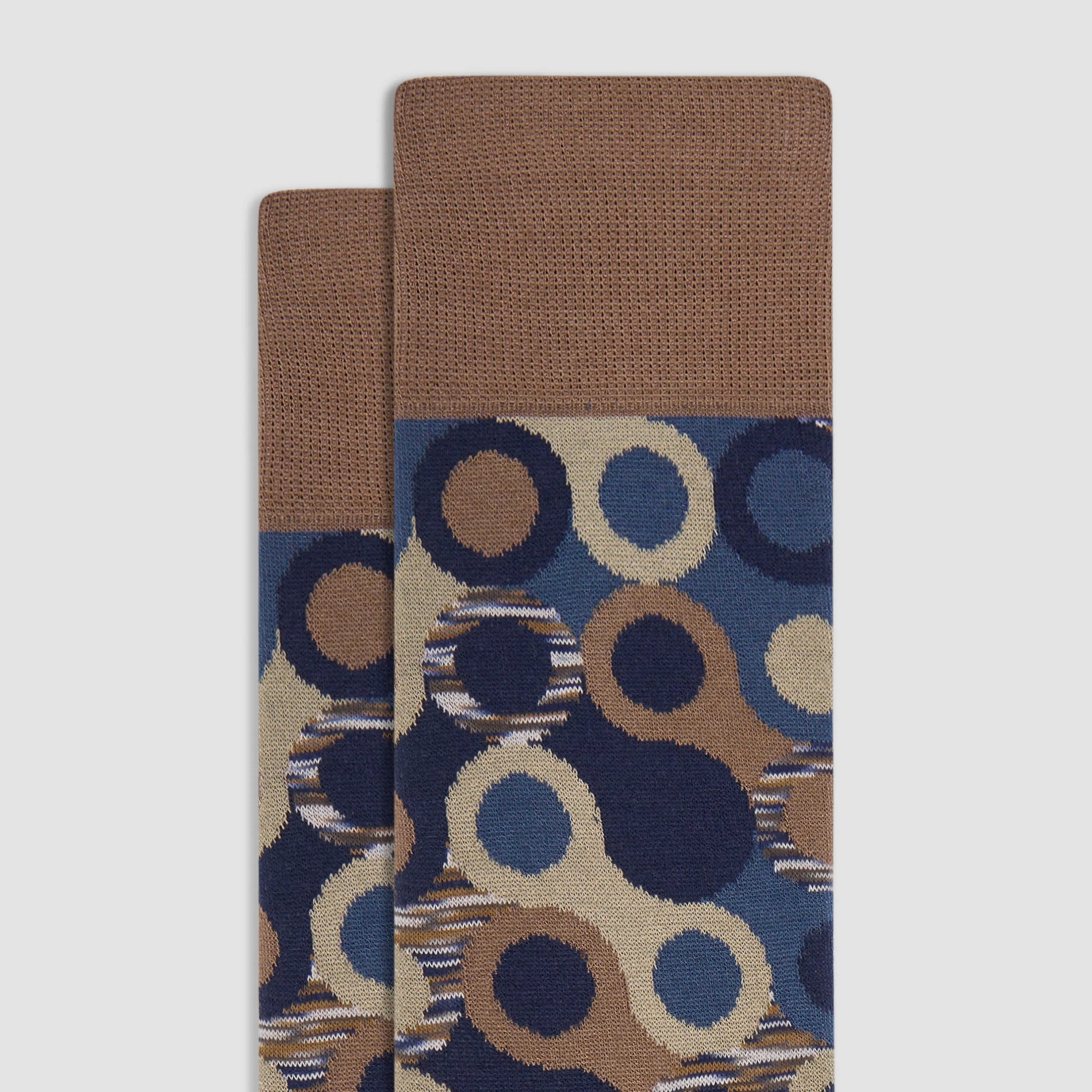 Geometric Mid-Calf Socks