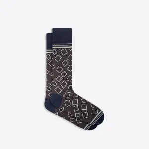 Geometric Mid-Calf Socks