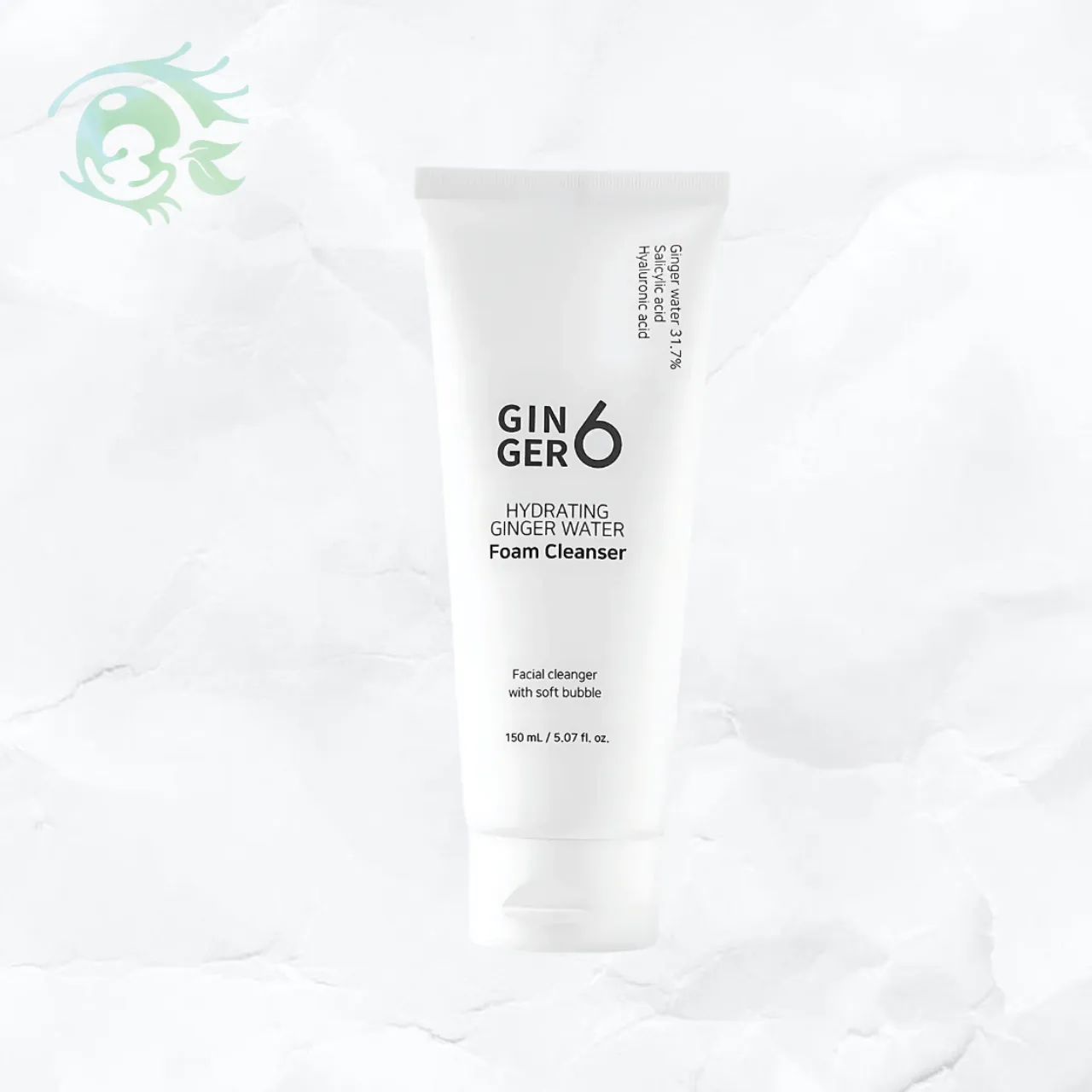 GINGER6 - Hydrating Ginger Water Foam Cleanser
