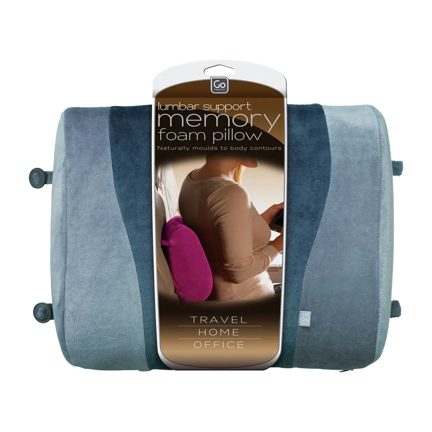 Go Travel Memory Foam Lumbar Support