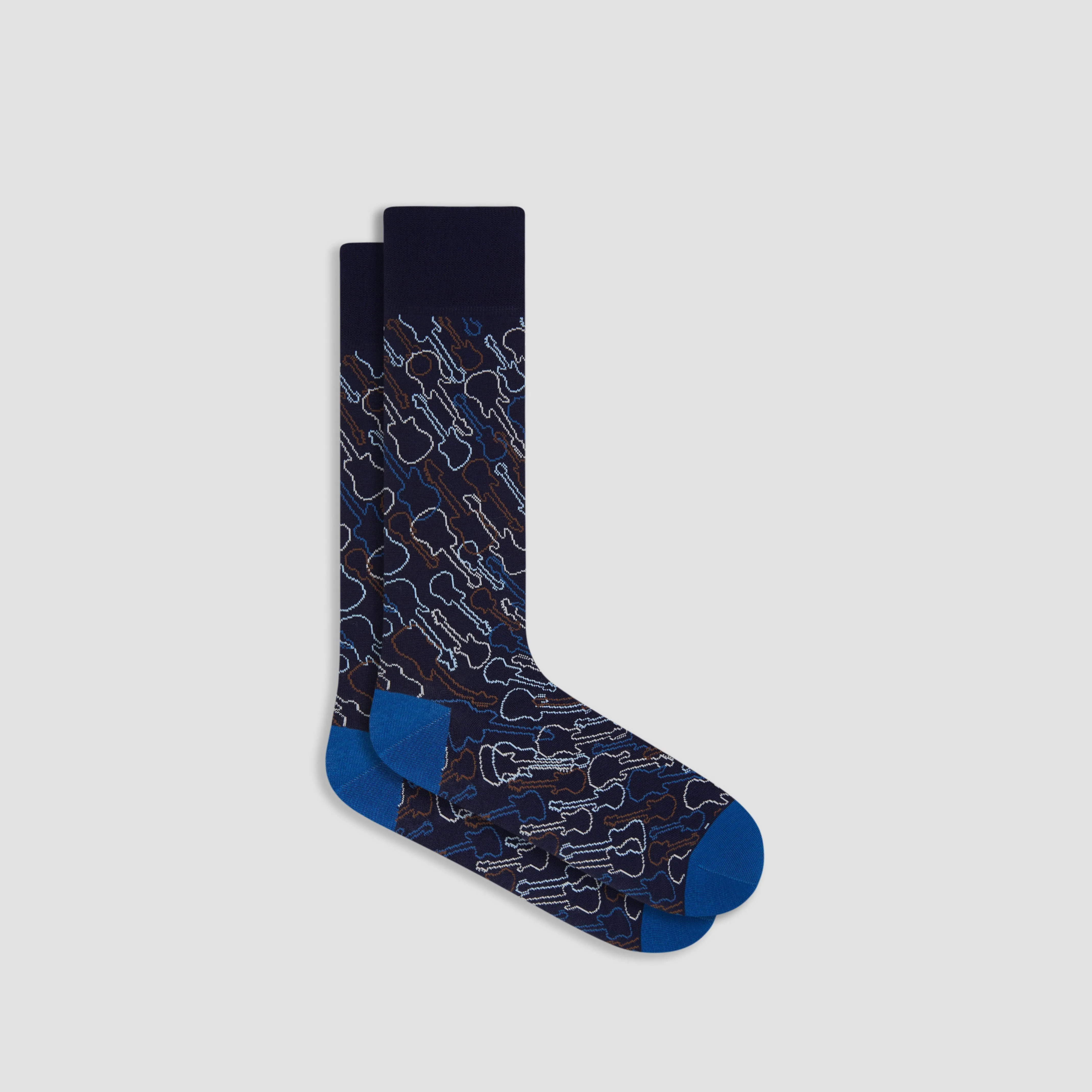 Guitar Mid-Calf Socks