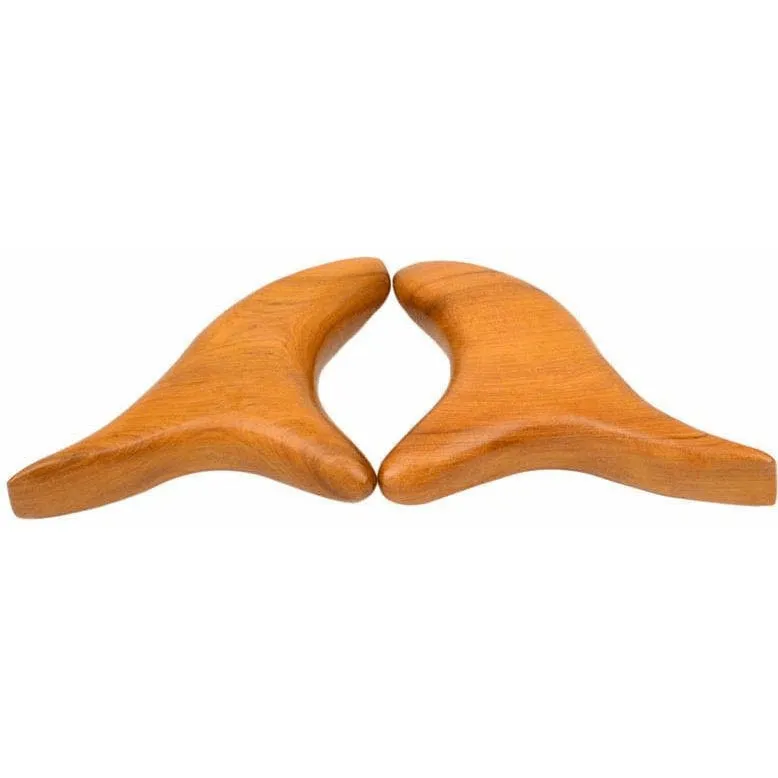 Handmade Acupressure Mahogany Trident
