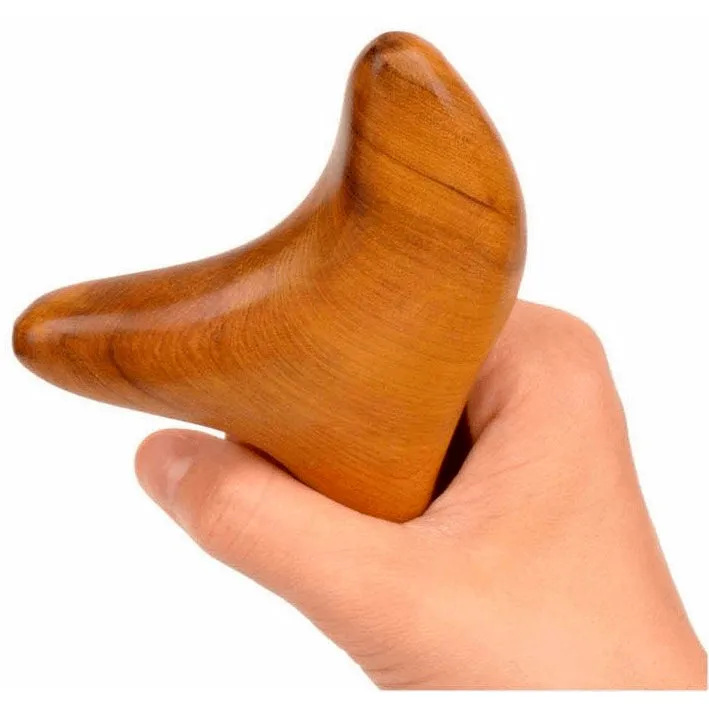 Handmade Acupressure Mahogany Trident