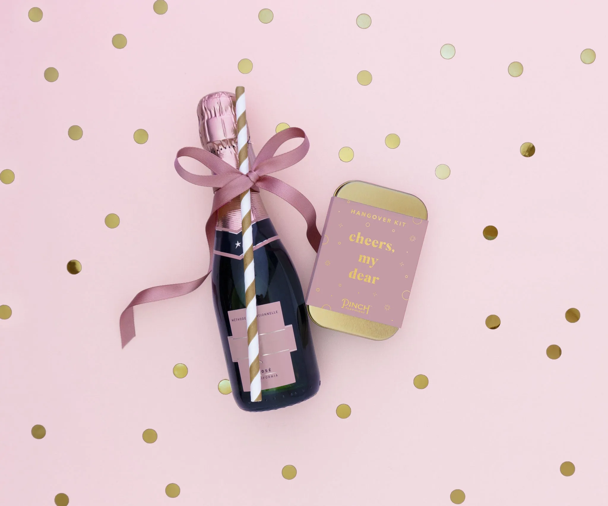 Hangover Kit | Dusty Rose - Cheers, my dear