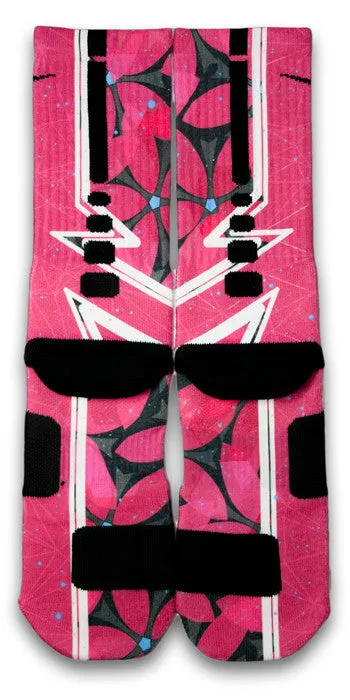 Hawaiian Floral Custom Elite Socks